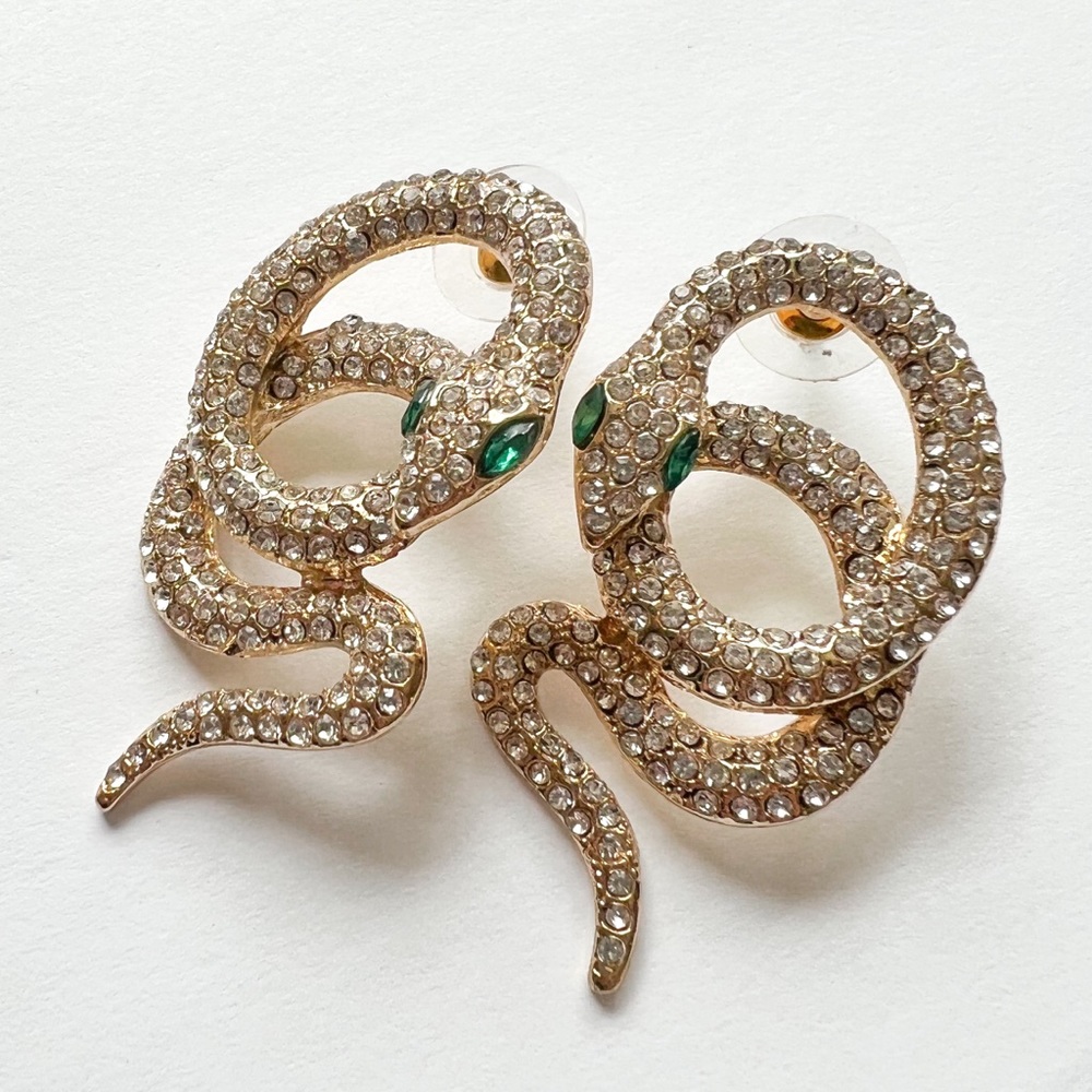 Snake Statement Earrings